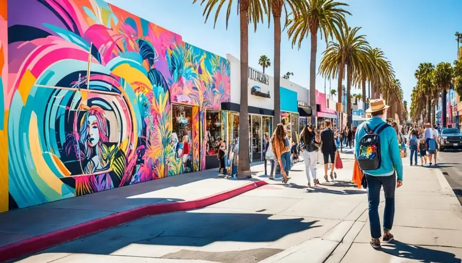 Trendy Fashion on Melrose Avenue – California