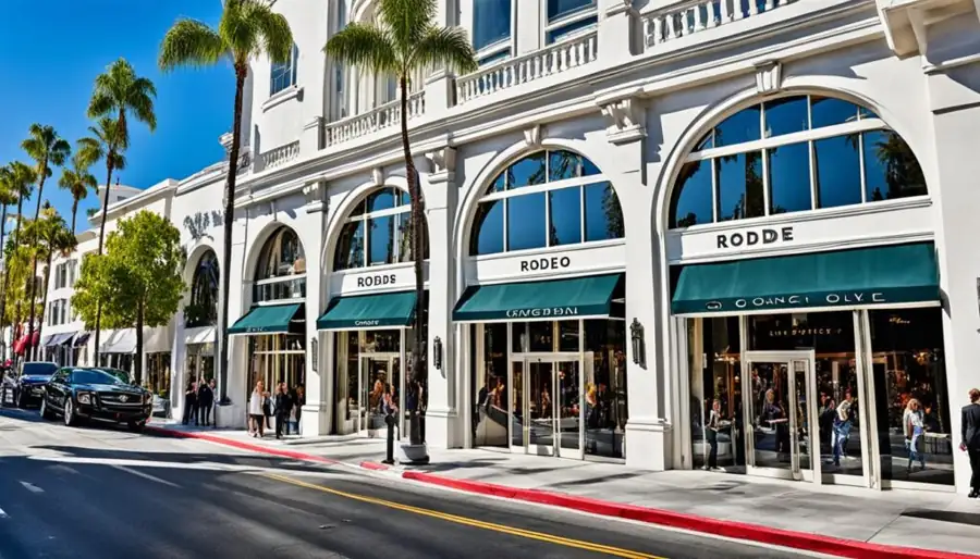 Luxury Shopping on Rodeo Drive – California