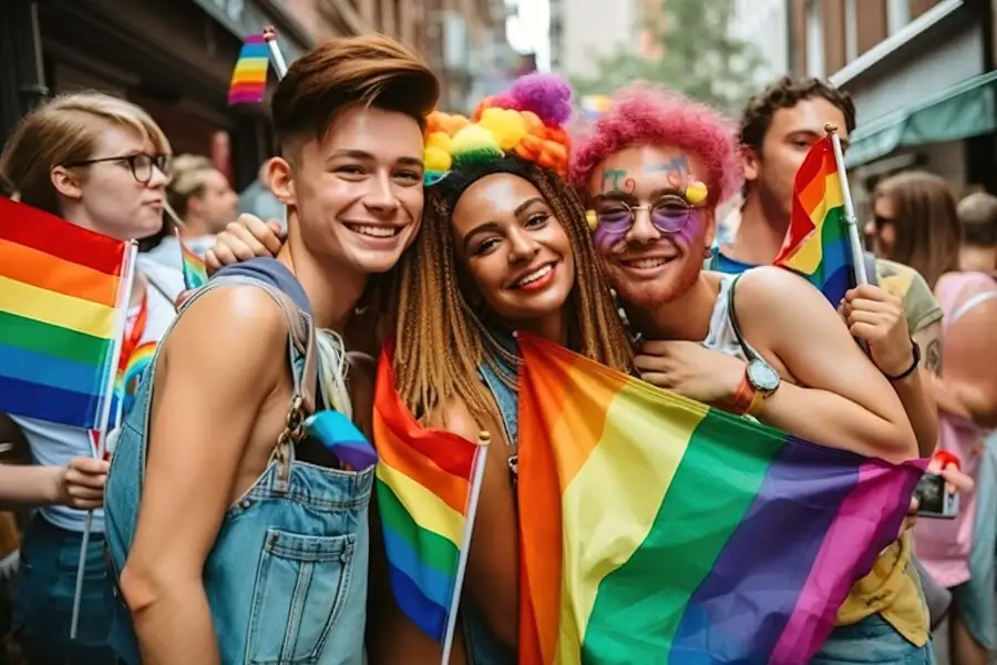 Rainbow Explosion! Celebrate Diversity and Love at Los Angeles Pride – California